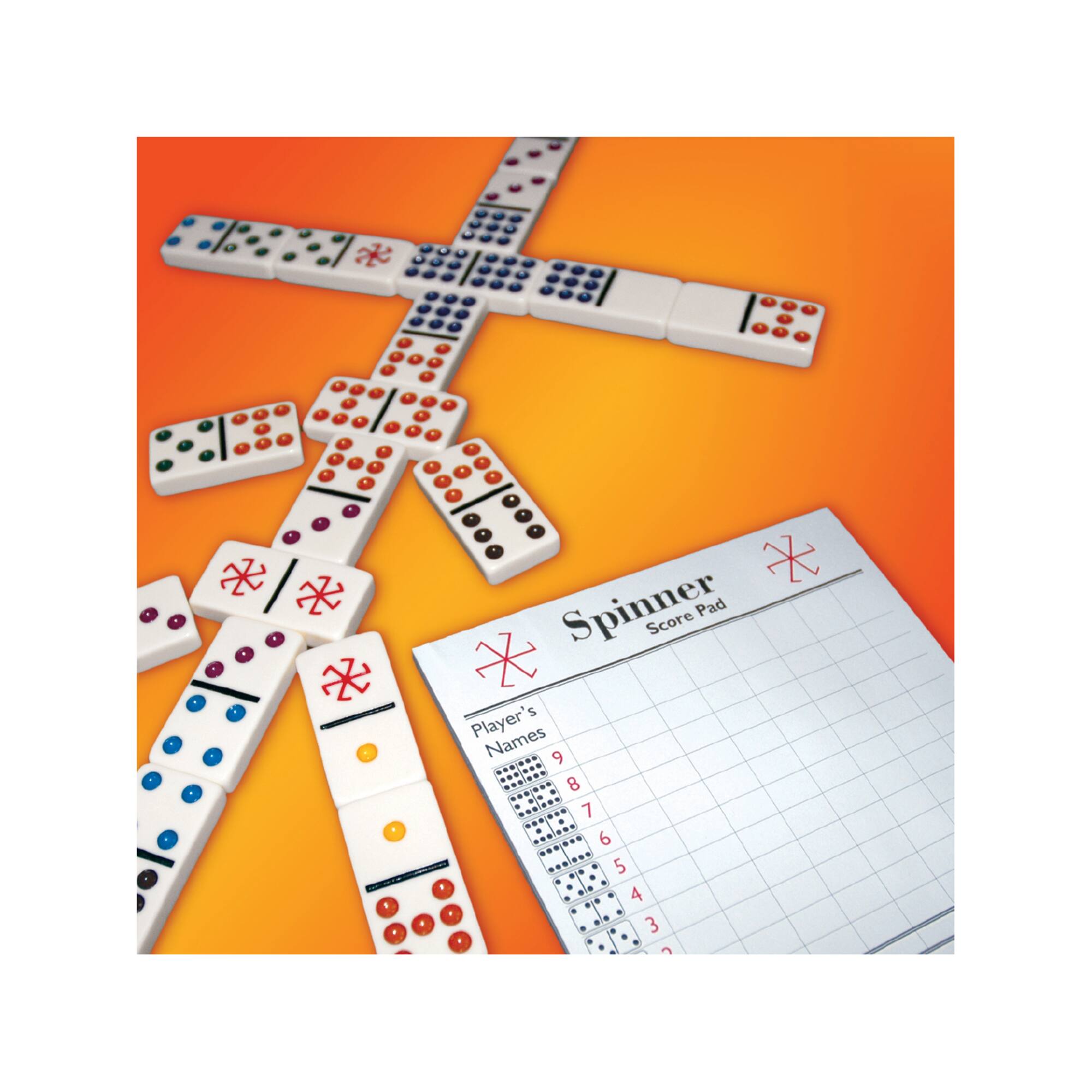 Spinner® The Game of Wild Dominoes!